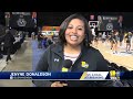 Fans bring energy to second day of CIAA tournament  - 02:19 min - News - Video