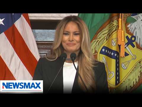 Melania Trump: A strong education, financial assets will give foster children tools for a lifetime