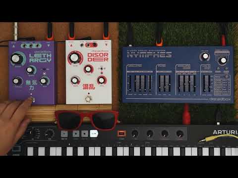 DISORDER +LETHARGY shaping the NYMPHES synthesizer