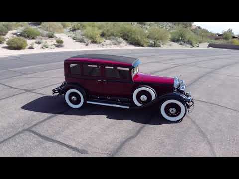 video 1930 Cadillac Series 353 V8 Sedan