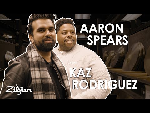 Picking Cymbals in the Zildjian Vault with Aaron Spears and Kaz Rodriguez