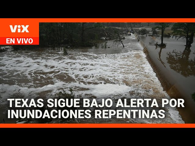 Lluvias mantienen en alerta a Texas por nuevas inundaciones | Noticias Univision 24/7