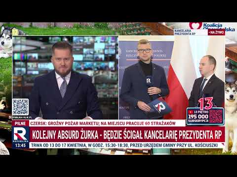 SZOK! Kolejny absurd Żurka - będzie ścigał Kancelarię Prezydenta! | Republika Dzień