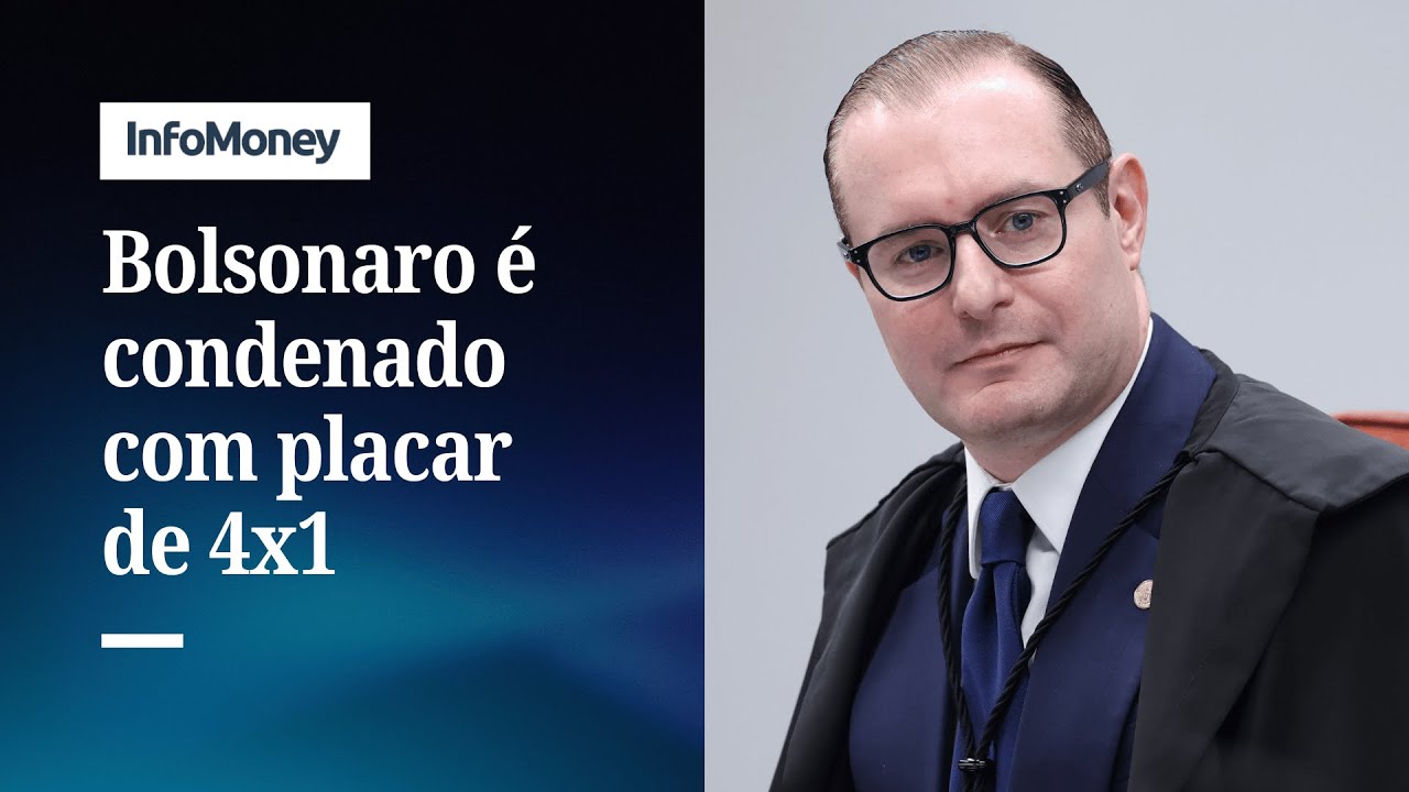 Placar de 4x1 Zanin encerra voto e condena Bolsonaro e aliados | InfoMoney News