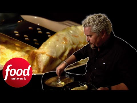 Guy Cooks Up Mouthwatering Roasted Chicken Crepes  | Guys Big Bite