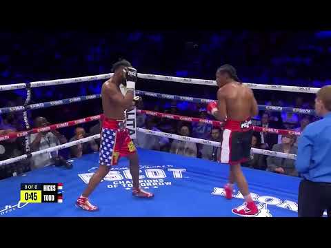 JOSEPH HICKS VS ANTONIO TODD FULL FIGHT