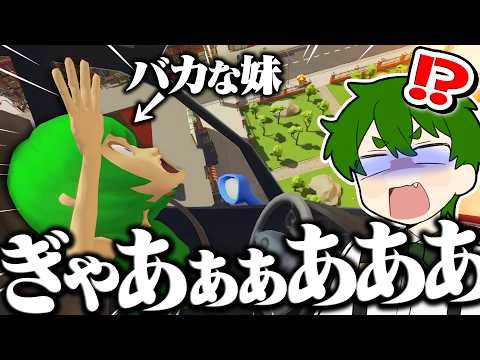 【バカゲー】自分の声を使って「バカな妹」に運転教えたら放送事故が起きましたwww【妹に運転を教える】よろずや🍭
