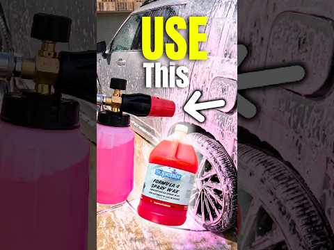 Fix water spots without rinsing (this actually works) #cardetailing #autodetailing #detailing