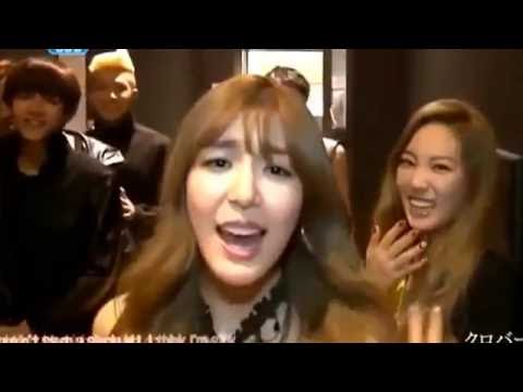 Bts V and Tiffany Snsd moments Vfany