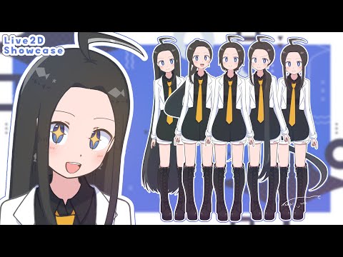 【Live2D Showcase】水族館女子のこだわりモデル紹介！丨#Live2DAwards12