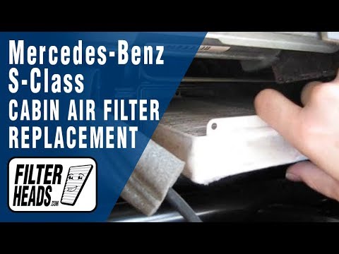 MERCEDES-BENZ S-Class (221) - Cabin Air Filter Replacement