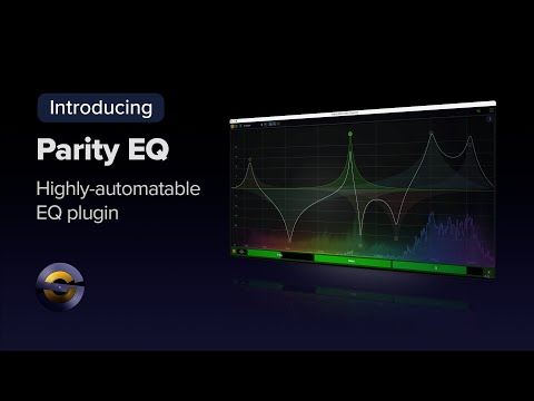 Introducing Parity EQ | Highly-automatable EQ plugin | Stagecraft Software