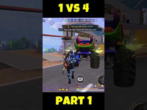 One Spray Squad Wipe 🥶 1 vs 4 with New Eternal Avenger Bundle | Darkness Ring #shorts