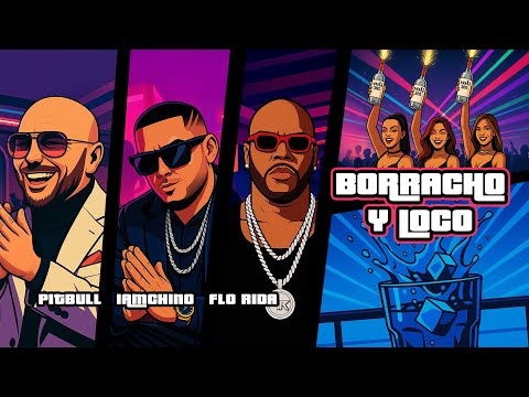 IAmChino x Pitbull x Flo Rida - Borracho y Loco (Visualizer) | UNDERDOGS