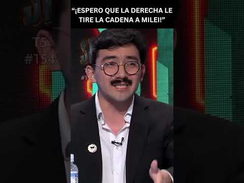 Pineda “¡Espero que la derecha le tire la cadena a Milei!” | Sin Filtros T5 #154