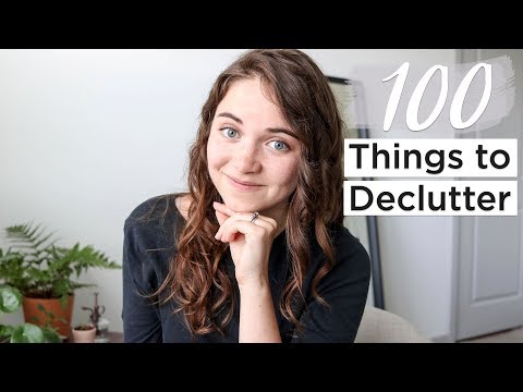 100 THINGS TO GET RID OF BEFORE 2019 | minimalism & decluttering | part 1