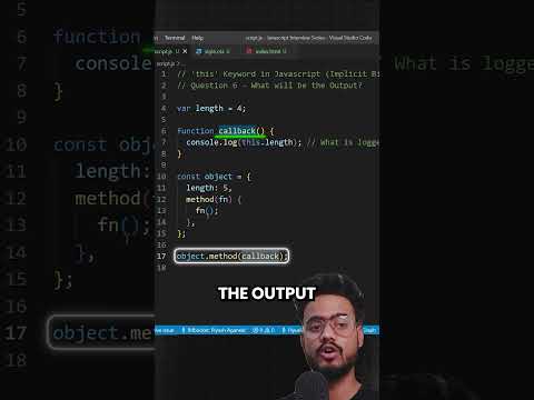 Can you do this JS Interview Question?