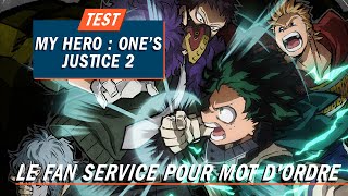 Vido-Test : MY HERO : ONE'S JUSTICE 2 : Le fan service pour mot d'ordre | TEST