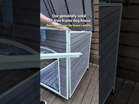 Aluminum VS Metal Frame dog house