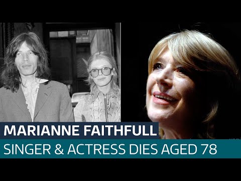 Singer and actress Marianne Faithfull dies aged 78 | ITV News