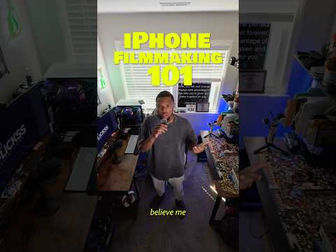 Your iPhone Can Shoot Cinematic Videos! (Subscribe For Free Game)
