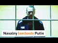 Jailed Kremlin foe Navalny lambasts war in Ukraine