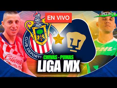 ASÍ LE GANÓ CHIVAS A PUMAS en la LIGA <strong>MX</strong> ¡3 A 0!
