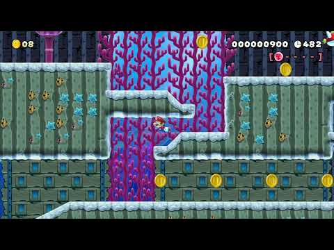 =-Mario's Underwater Adventure-= by Bιgfiηαl [Bigfinal] 🍄Super Mario Maker 2 | No Commentary #eac