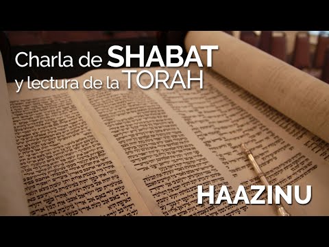 Shabat Haazinu 2017 2024