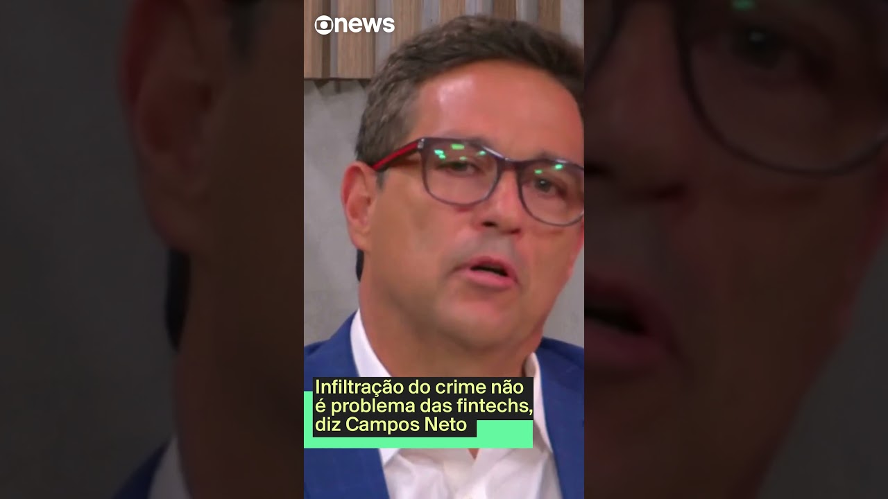 Infiltração do crime não é problema das fintechs, diz Campos Neto