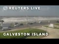 LIVE: Flooding on Galveston Island, Texas