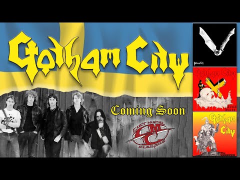 GOTHAM CITY Official Reissues on CD, Vinyl and Box Set on CULT METAL CLASSICS