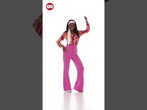 Pantaloni da donna anni '70 viola