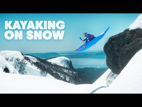 Kayaking At 100km/h On Snow?! - Red Bull Kayaking