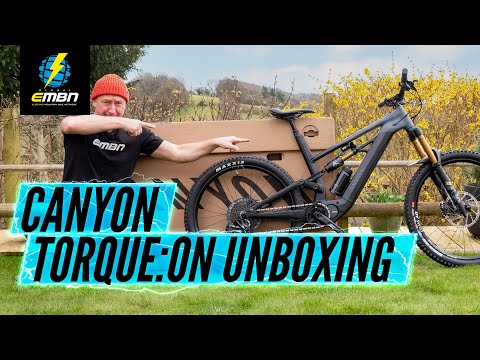 Canyon Torque:ON Unboxing & First Look | Build A Bike From Box With No Tools?