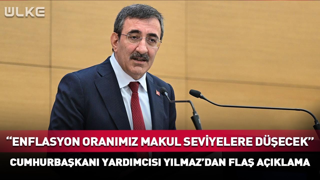 Cumhurbaşkanı Yardımcısı Yılmaz'dan #Sondakika Enflasyon Açıklaması