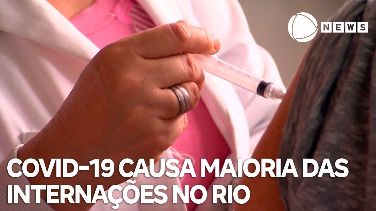 Covid 19 causa maioria das internações no Rio de Janeiro