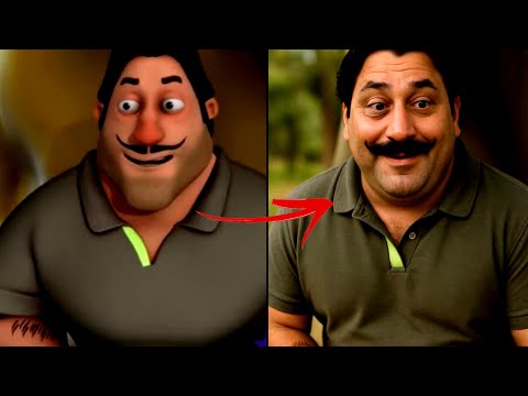 Motu Patlu Characters in Real Life 🧬 | FunToon Networkz