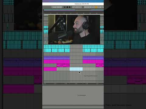 DECAP | How to insert time into a track in Ableton Live ⏱    #shorts