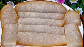 BÁNH BÒ CƠM RƯỢU NƯỚNG Bằng NỒI CƠM ĐIỆN Bánh Nổi Cao Có Nhiều RỄ TRE Mềm Dai Thơm Béo Rất Ngon.