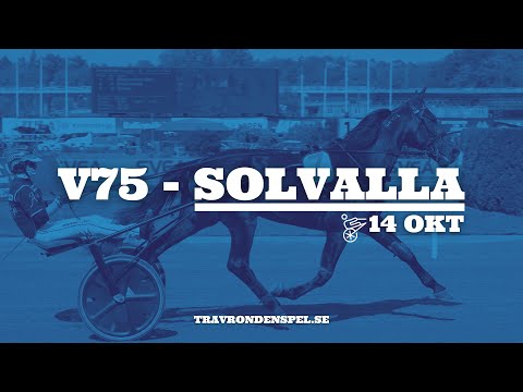V75 tips Solvalla 14/10 |  Tre S: Skräll med lopp i kroppen