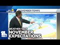 Weather Talk: What can we expect from November?