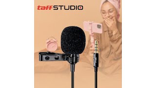 Pratinjau video produk TaffSTUDIO Deluxe 3.5mm Microphone with Clip for Smartphone / Laptop / Tablet PC - EY-510A