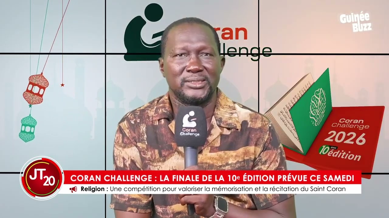 #CoranChallenge 2026 : Grande finale de la 10ᵉ édition prévue ce samedi 14 mars à Conakry