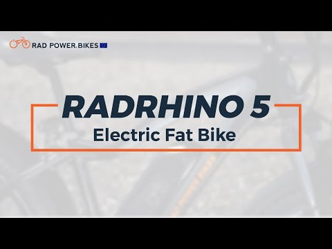 RadRhino 5 European Electric Fat Bike | Technical Overview