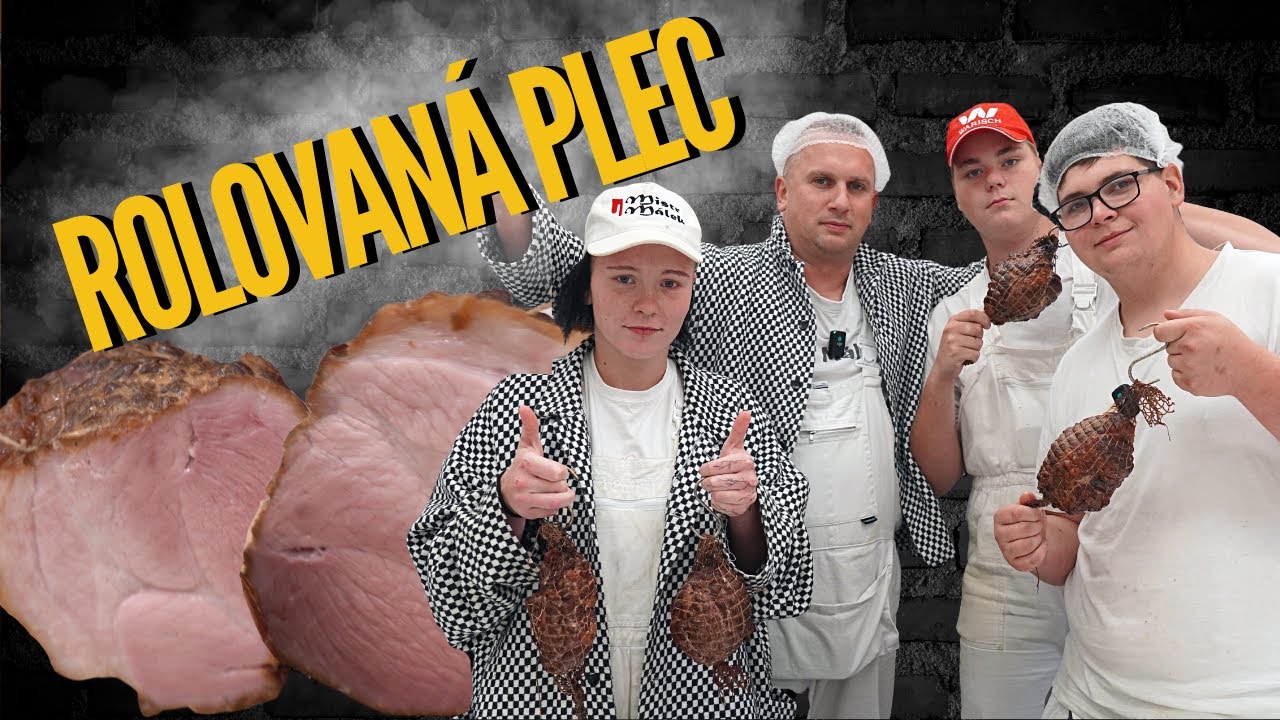 ROLOVANÁ vepřová PLEC | ROLKA 🐷 Jednoduchý recept 🐷