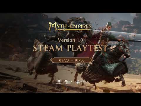 Myth of Empires V1.0 Steam Playtest Starting Soon!