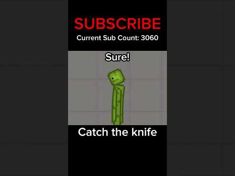 Melon Playground Catch the Knife #wgitachi #helpmemakethismakesense #gamtng #assamtezpur #memes