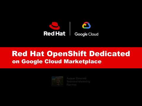 Get started with OpenShift Dedicated on Google Cloud Marketplace today!