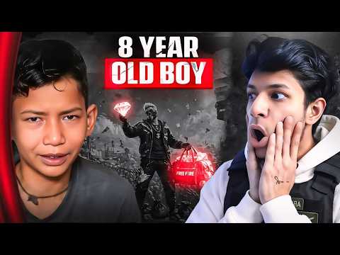 This 8 YEAR OLD BOY Lost His Parents Savings In Free Fire 💔